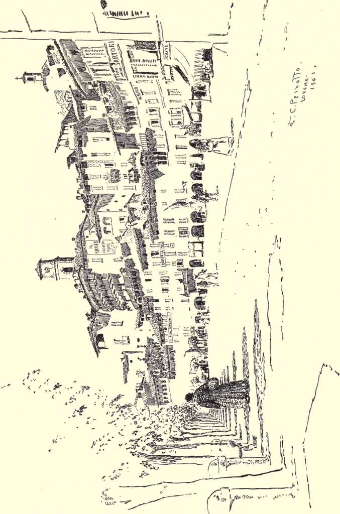 An illustration from Italian backgrounds, 1905, leaf 40