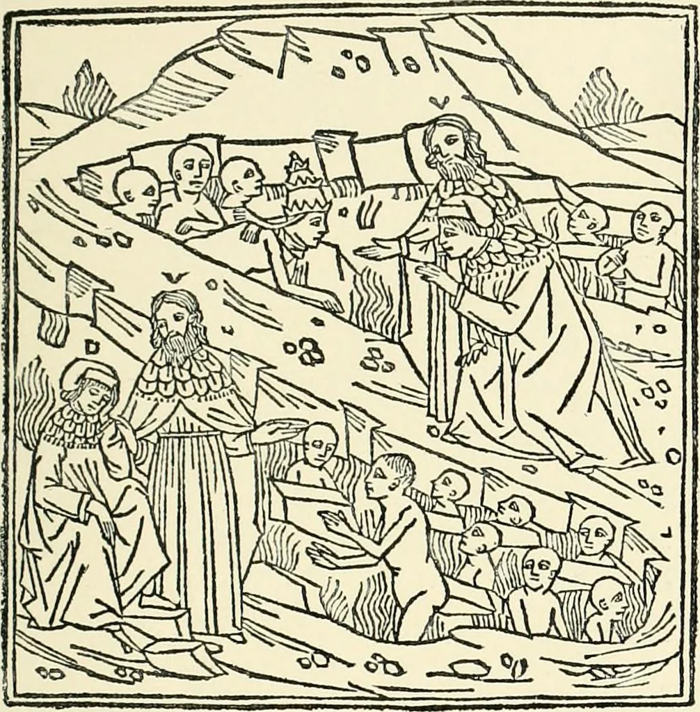 An illustration from Italian book illustrations, chiefly of the fifteenth century, 1894, leaf 48