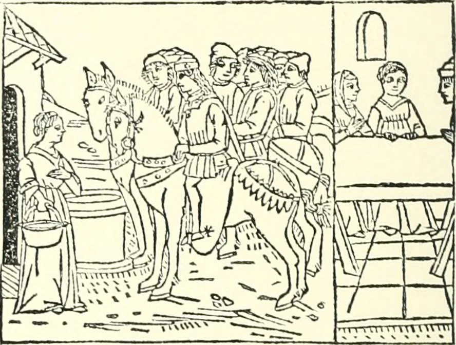 An illustration from Italian book illustrations, chiefly of the fifteenth century, 1894, leaf 51