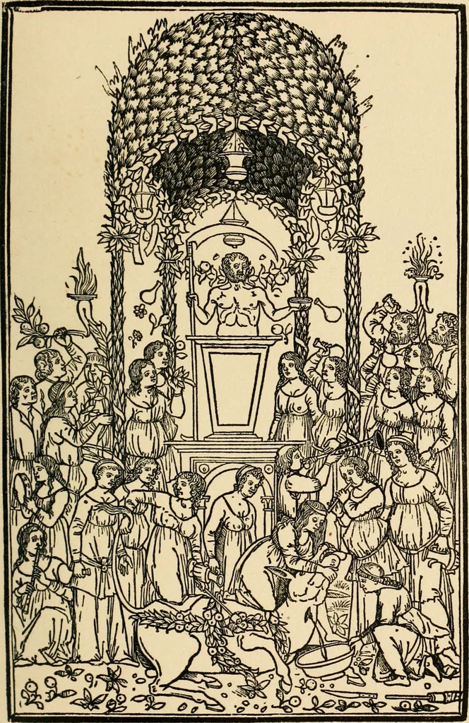 An illustration from Italian book illustrations, chiefly of the fifteenth century, 1894, leaf 68