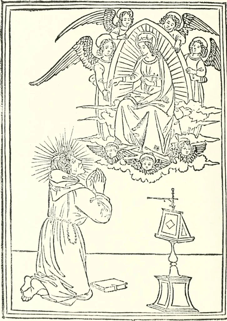 An illustration from Italian book illustrations, chiefly of the fifteenth century, 1894, leaf 73