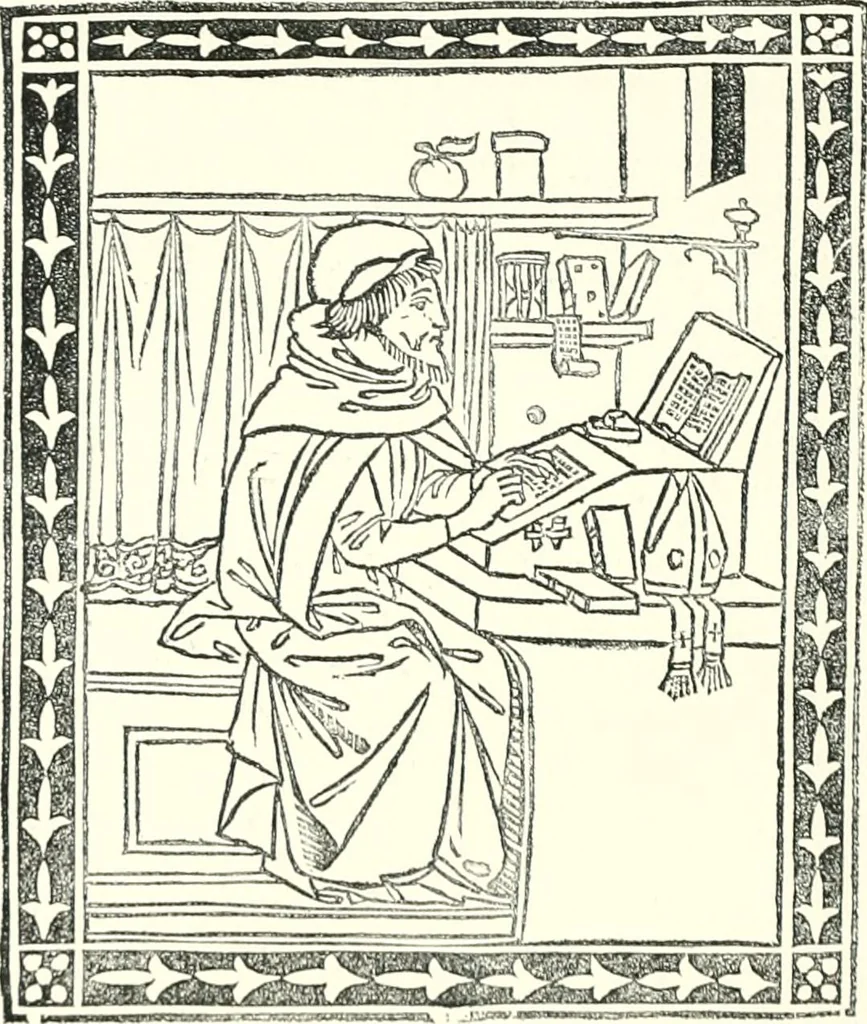 An illustration from Italian book illustrations, chiefly of the fifteenth century, 1894, leaf 75