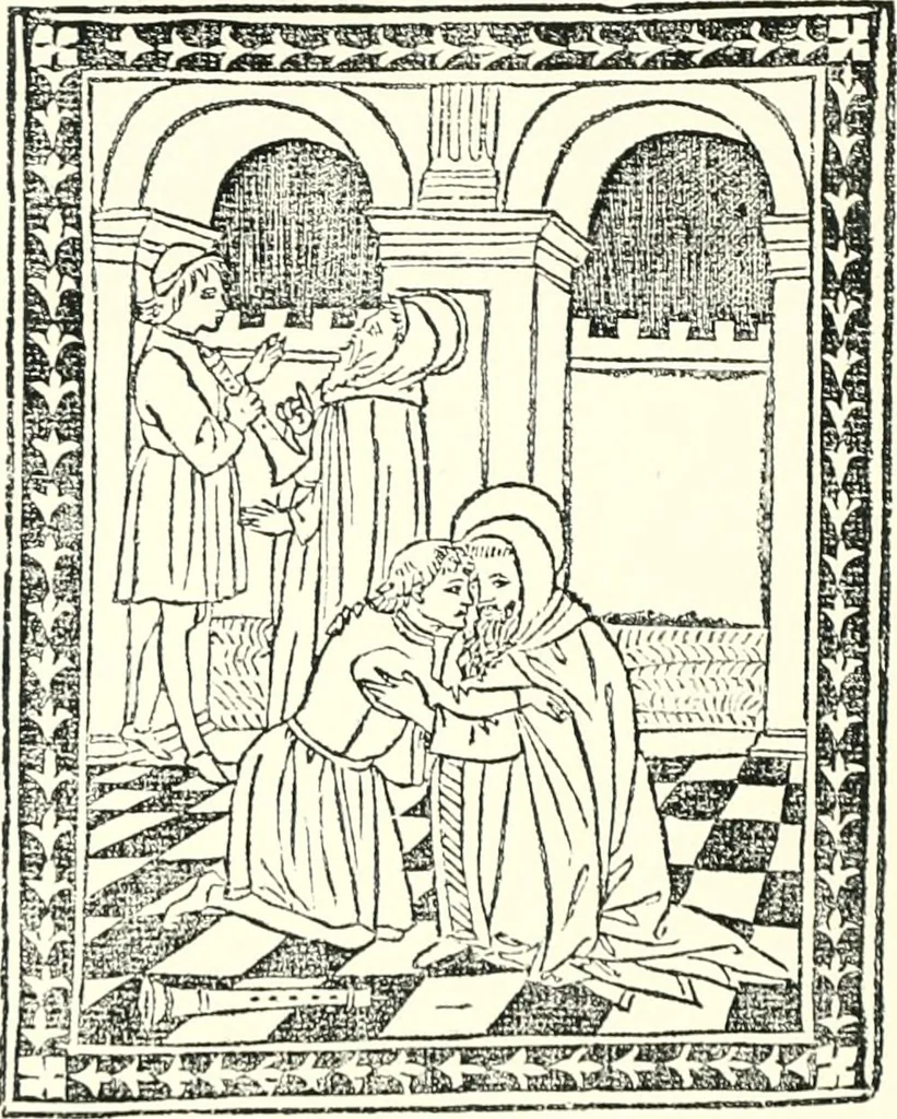 An illustration from Italian book illustrations, chiefly of the fifteenth century, 1894, leaf 93