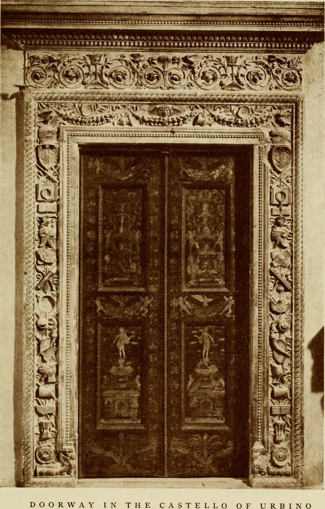An illustration from Italian castles and country seats, 1911, leaf 122