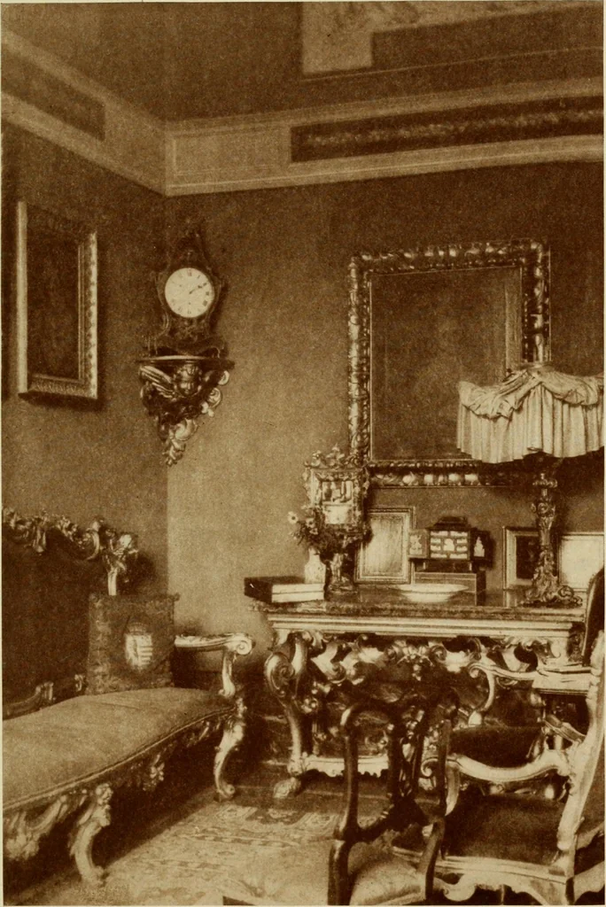An illustration from Italian castles and country seats, 1911, leaf 150