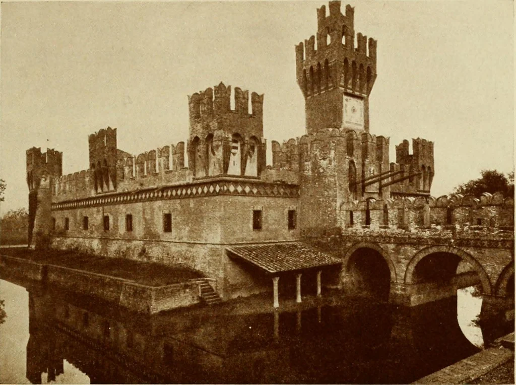 An illustration from Italian castles and country seats, 1911, leaf 168