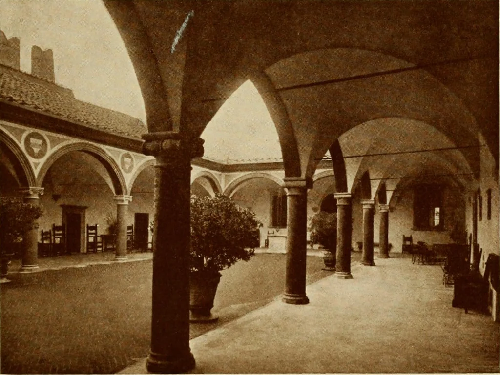 An illustration from Italian castles and country seats, 1911, leaf 168