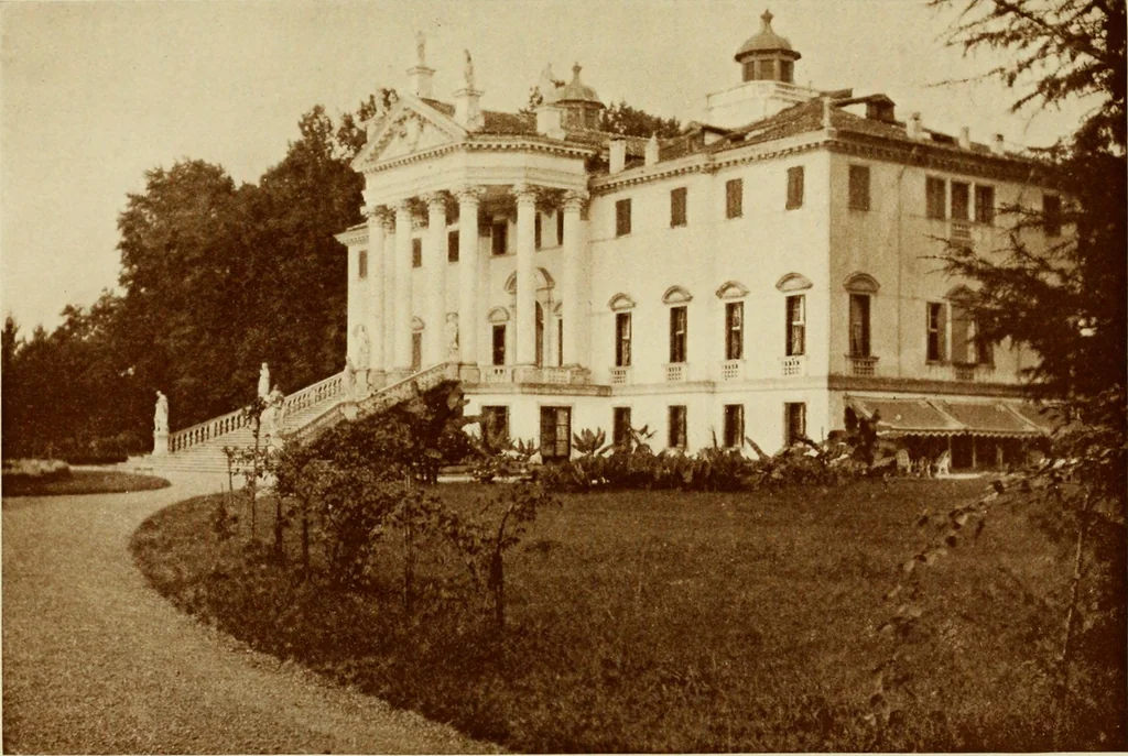 An illustration from Italian castles and country seats, 1911, leaf 216