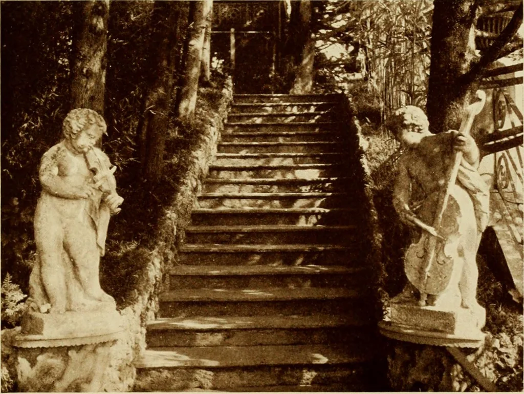 An illustration from Italian castles and country seats, 1911, leaf 276