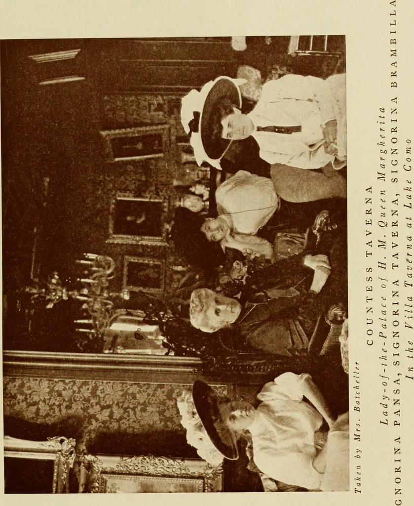 An illustration from Italian castles and country seats, 1911, leaf 296