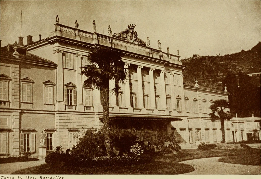 An illustration from Italian castles and country seats, 1911, leaf 304