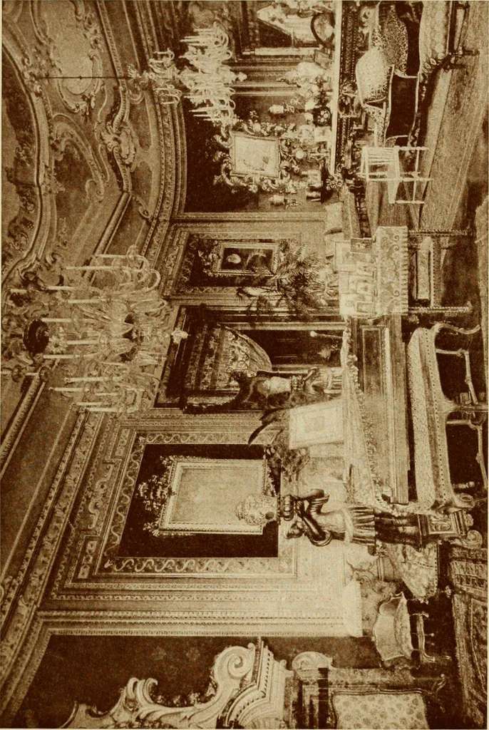 An illustration from Italian castles and country seats, 1911, leaf 344