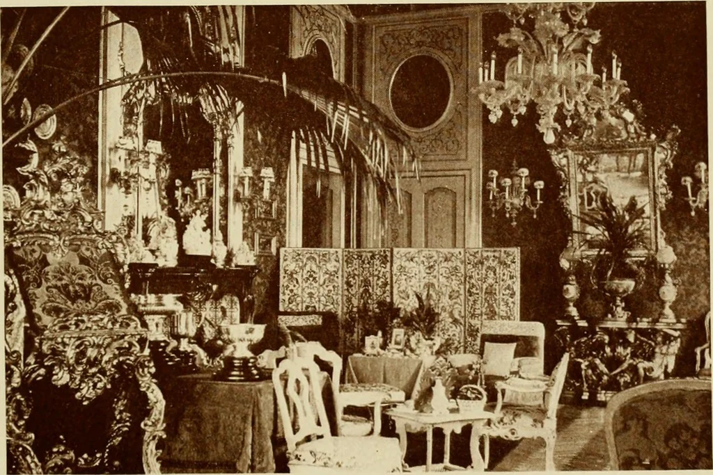An illustration from Italian castles and country seats, 1911, leaf 370