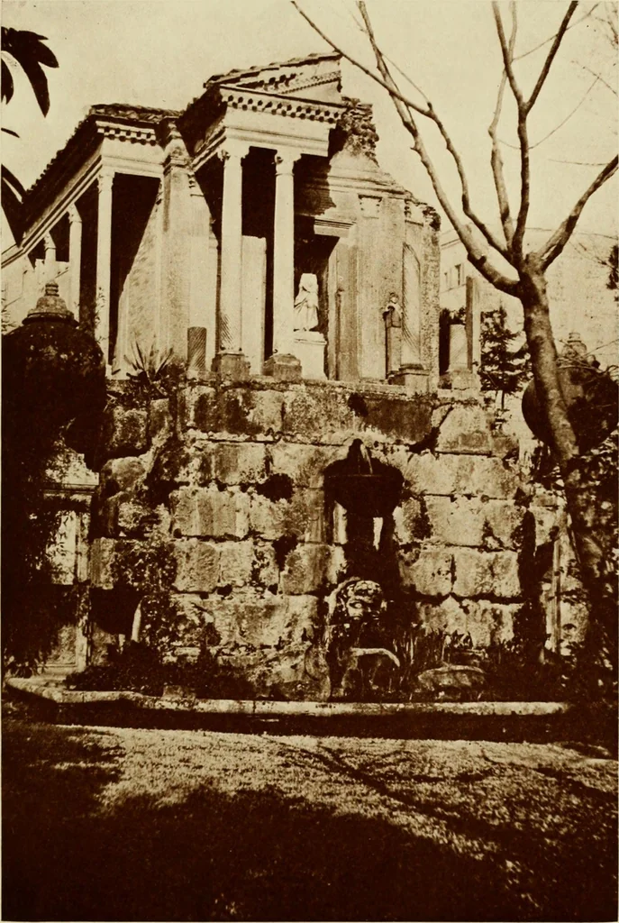 An illustration from Italian castles and country seats, 1911, leaf 512