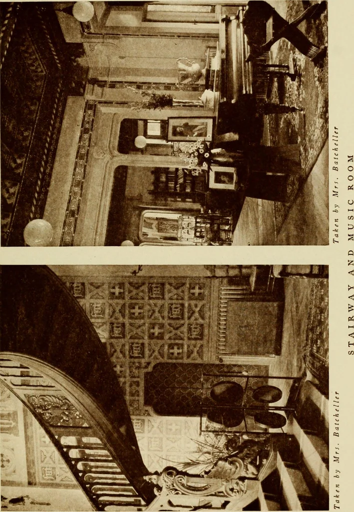 An illustration from Italian castles and country seats, 1911, leaf 54