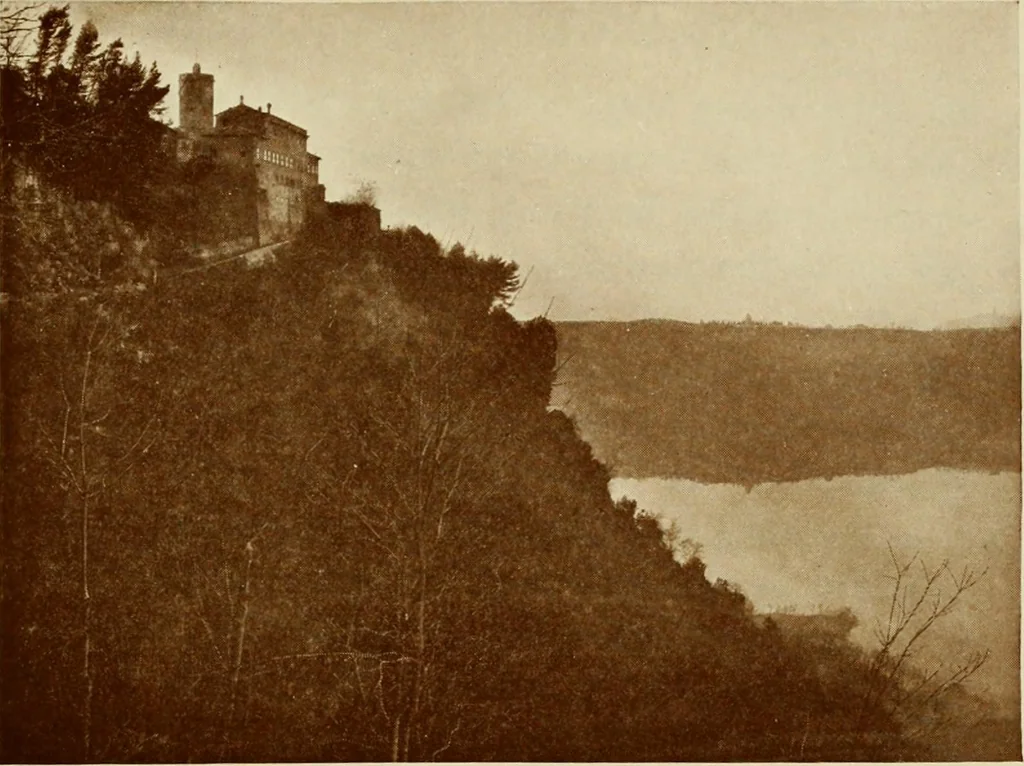An illustration from Italian castles and country seats, 1911, leaf 568