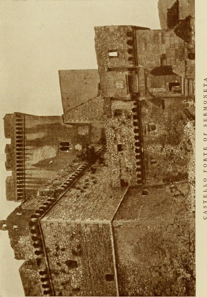 An illustration from Italian castles and country seats, 1911, leaf 586