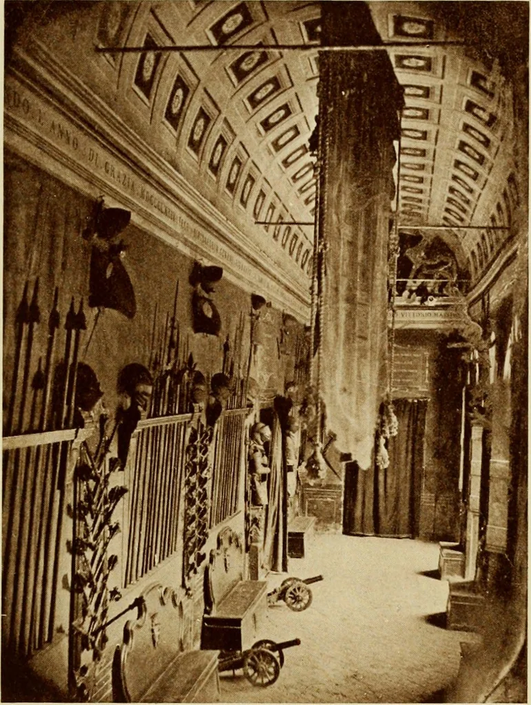 An illustration from Italian castles and country seats, 1911, leaf 610