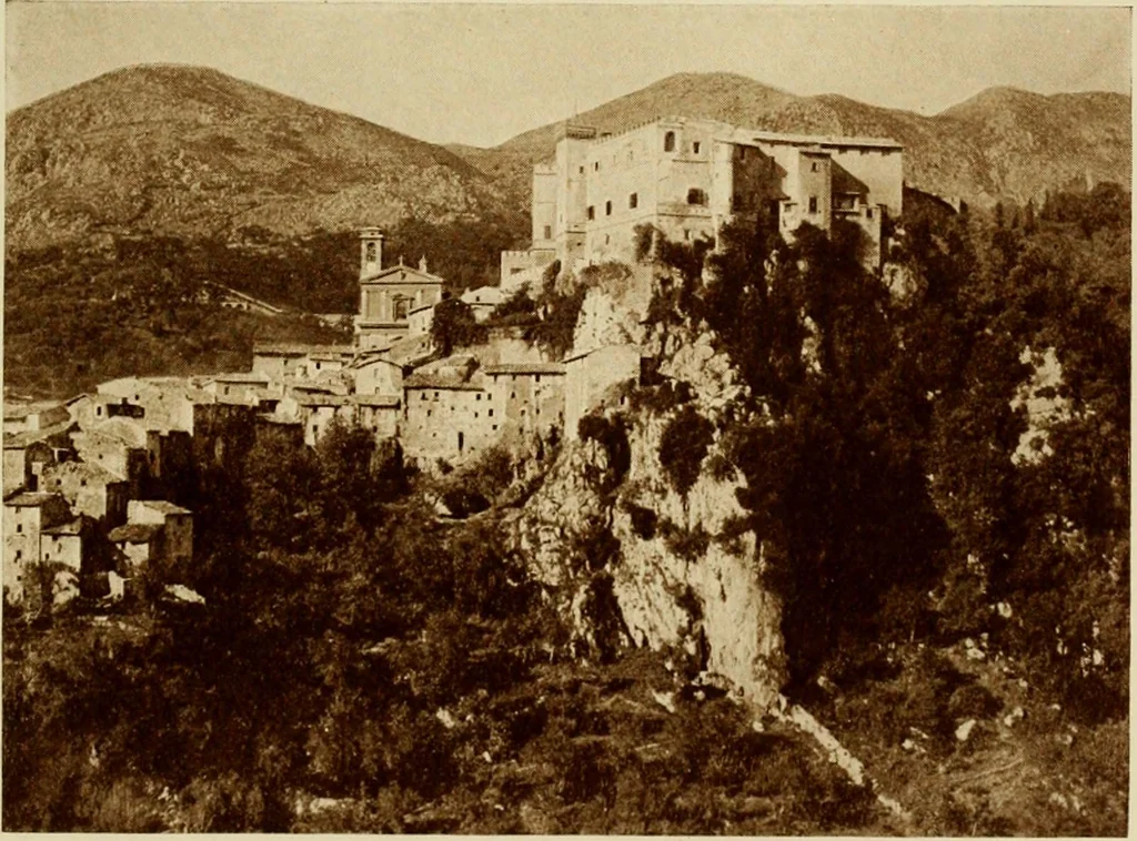 An illustration from Italian castles and country seats, 1911, leaf 610