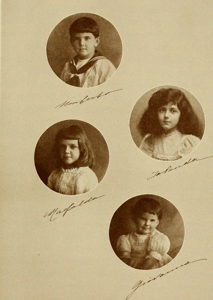 An illustration from Italian castles and country seats, 1911, leaf 638