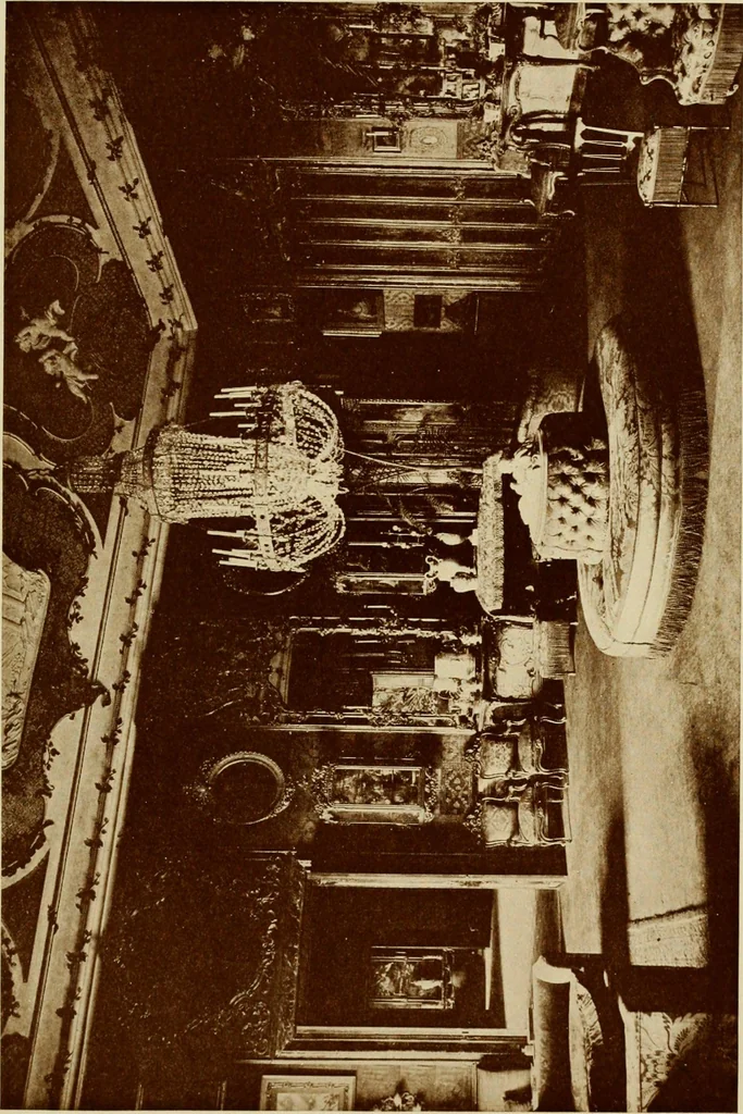 An illustration from Italian castles and country seats, 1911, leaf 664