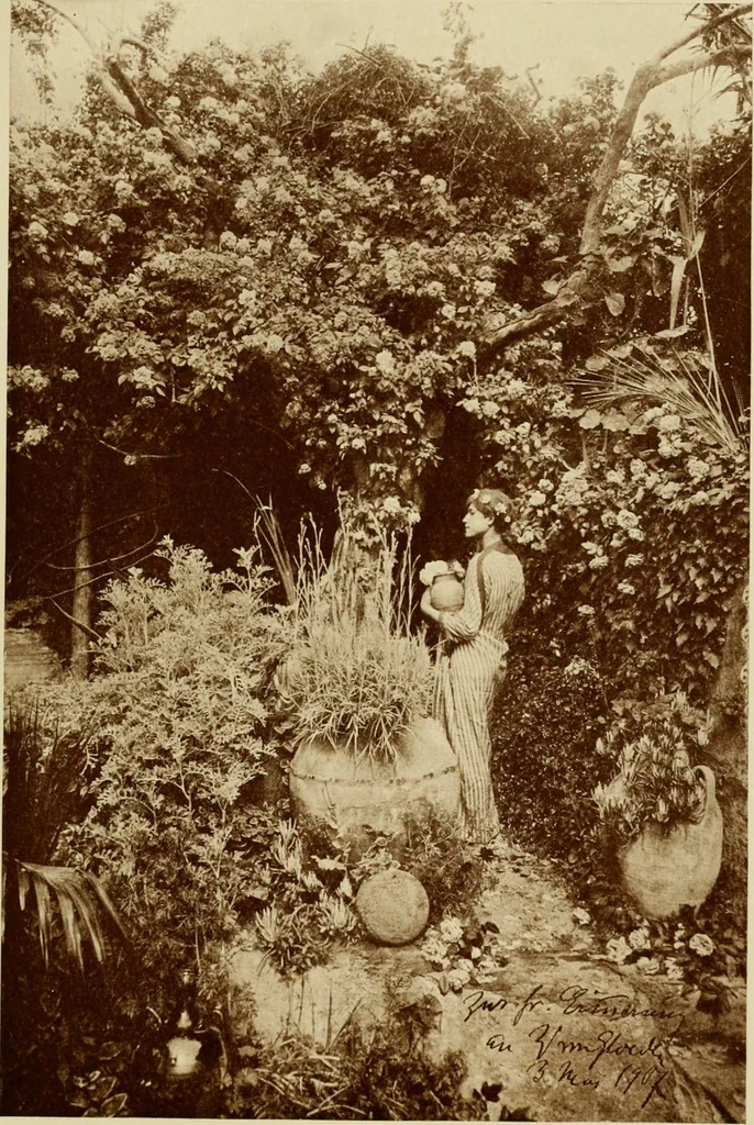 An illustration from Italian castles and country seats, 1911, leaf 688