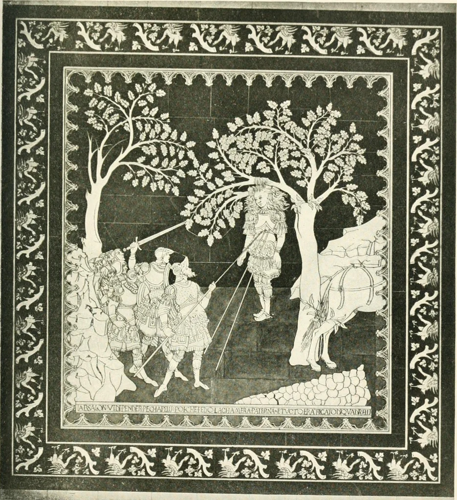 An illustration from Italian cities, 1903, leaf 188