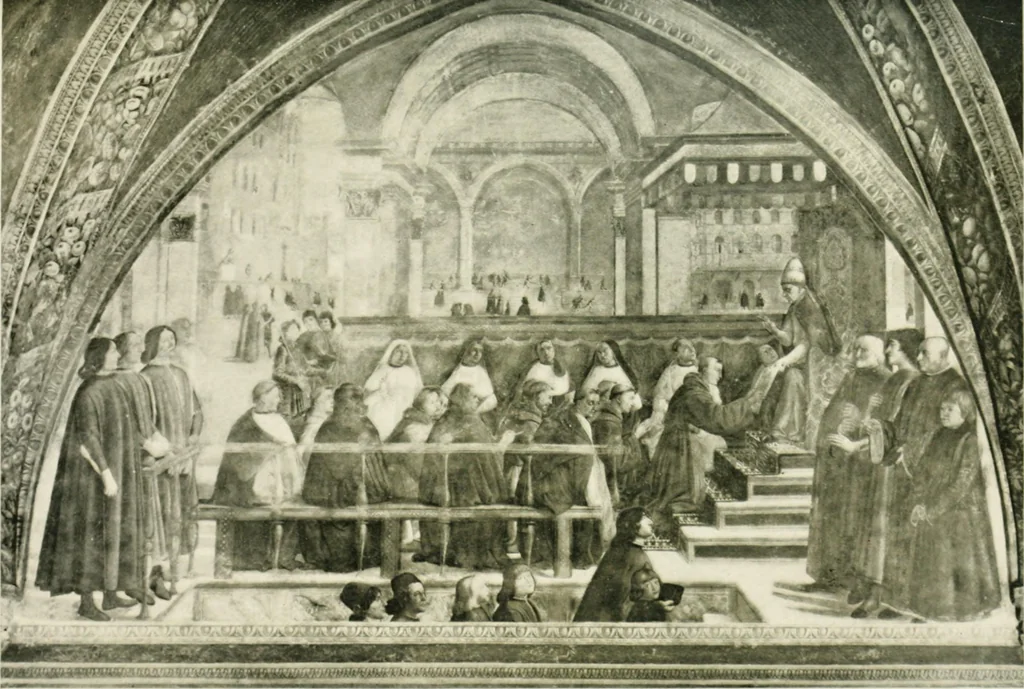 An illustration from Italian cities, 1903, leaf 200