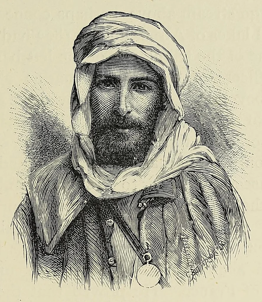 An illustration from Italian explorers in Africa, 1891, leaf 145