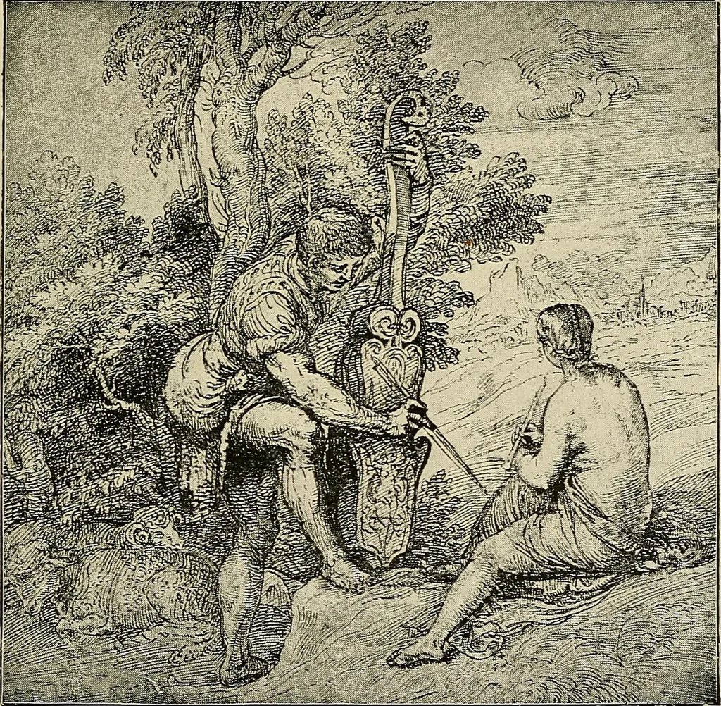 An illustration from Italian painters;, 1892, leaf 396
