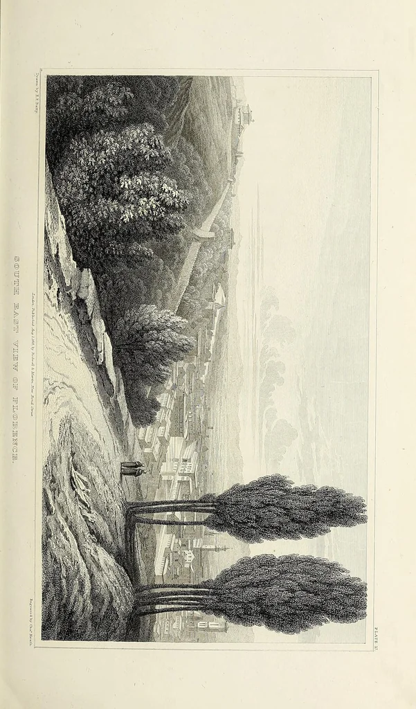 An illustration from Italian scenery from drawings made in 1817, 1820, leaf 147