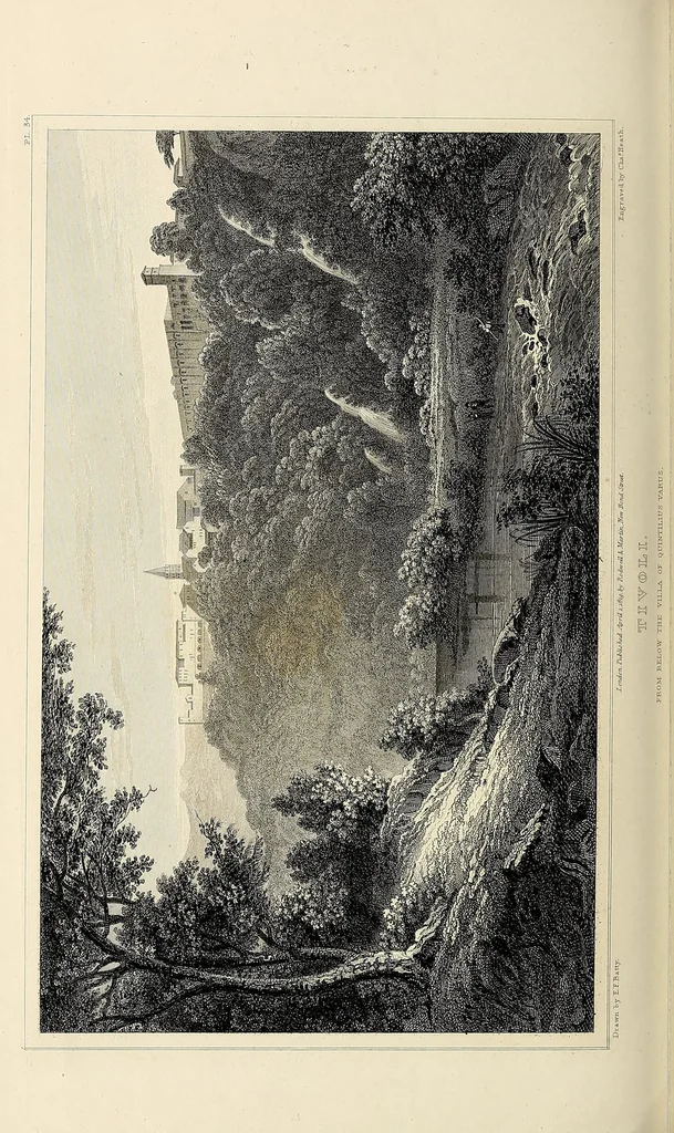 An illustration from Italian scenery from drawings made in 1817, 1820, leaf 270