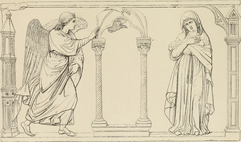 An illustration from Italian sculpture of the Middle Ages and period of the revival of art : a descriptive catalogue of the works forming the above section of the Museum, with additional illustrative notices, 1862, leaf 40