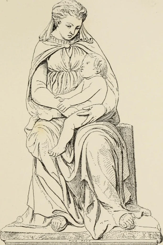 An illustration from Italian sculpture of the Middle Ages and period of the revival of art : a descriptive catalogue of the works forming the above section of the Museum, with additional illustrative notices, 1862, leaf 46