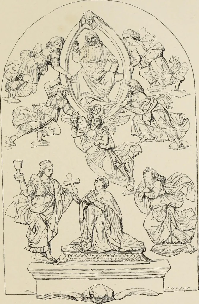 An illustration from Italian sculpture of the Middle Ages and period of the revival of art : a descriptive catalogue of the works forming the above section of the Museum, with additional illustrative notices, 1862, leaf 82