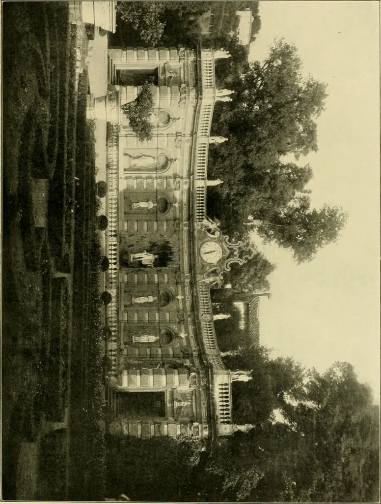 An illustration from Italian villas and their gardens, 1904, leaf 174