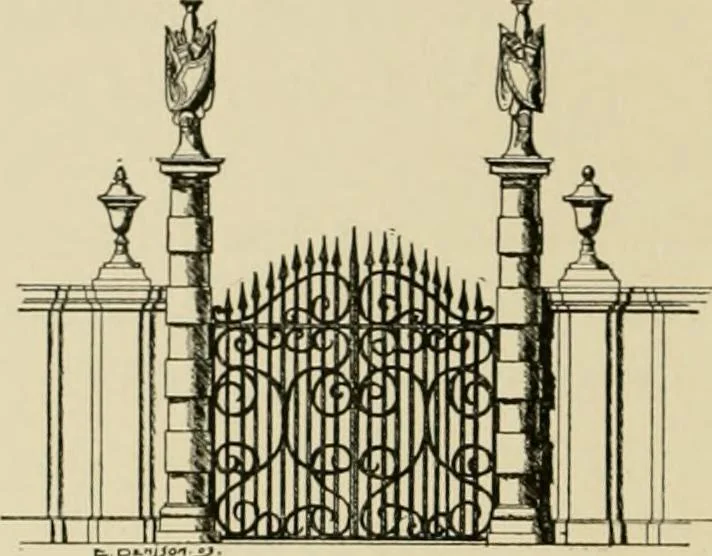 An illustration from Italian villas and their gardens, 1904, leaf 265