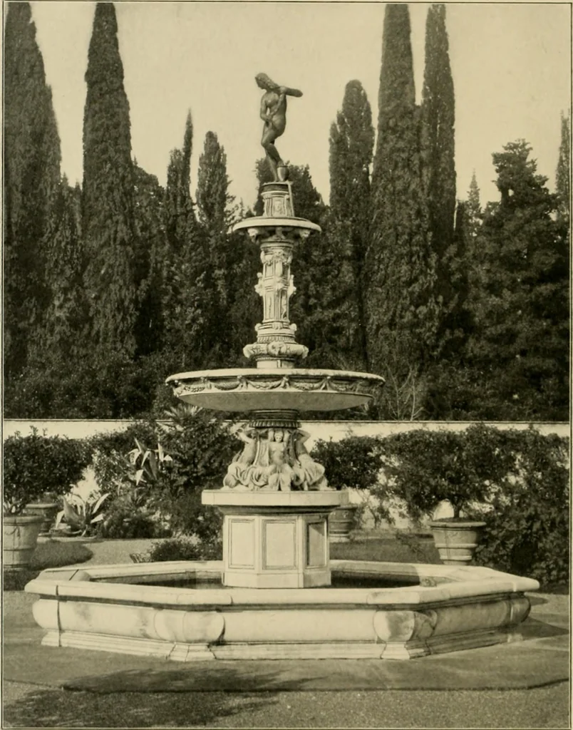An illustration from Italian villas and their gardens, 1904, leaf 37