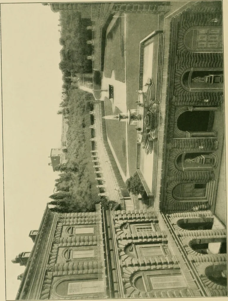 An illustration from Italian villas and their gardens, 1904, leaf 63