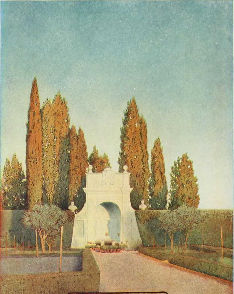 An illustration from Italian villas and their gardens;, 1905, leaf 103