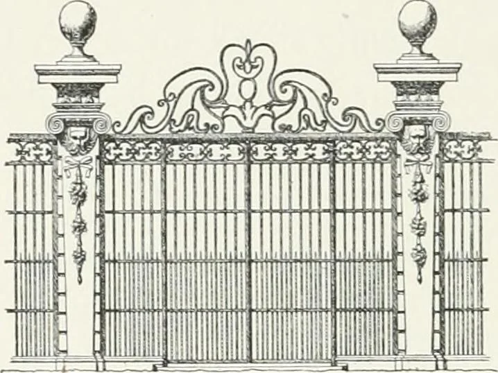 An illustration from Italian villas and their gardens;, 1905, leaf 167
