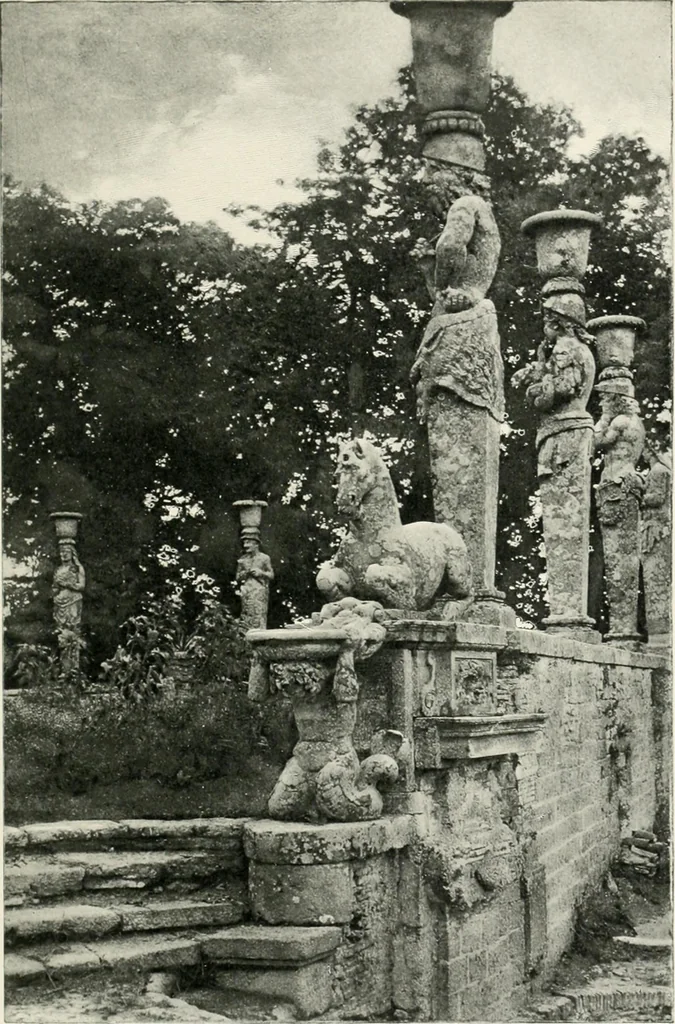 An illustration from Italian villas and their gardens;, 1905, leaf 198