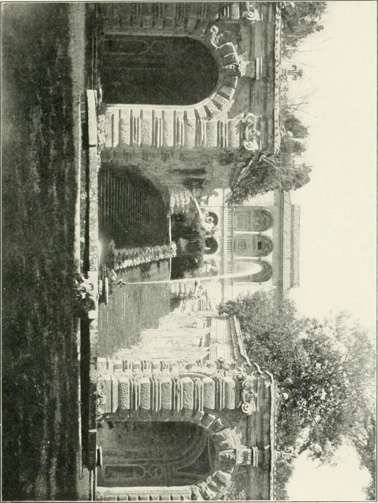 An illustration from Italian villas and their gardens;, 1905, leaf 204