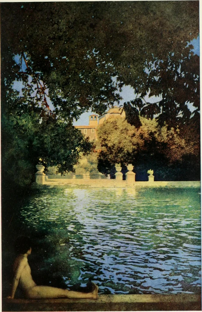 An illustration from Italian villas and their gardens;, 1905, leaf 216