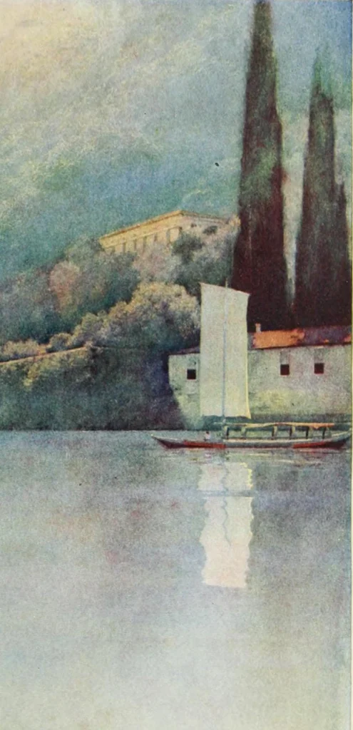 An illustration from Italian villas and their gardens;, 1905, leaf 322