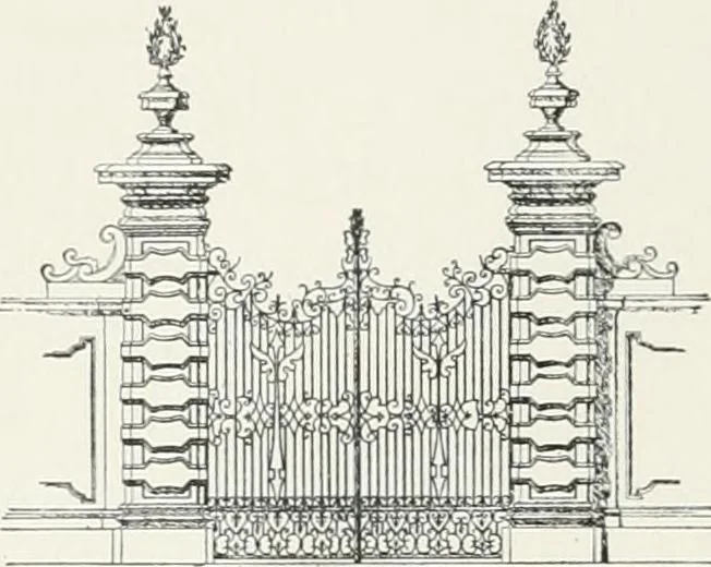 An illustration from Italian villas and their gardens;, 1905, leaf 325