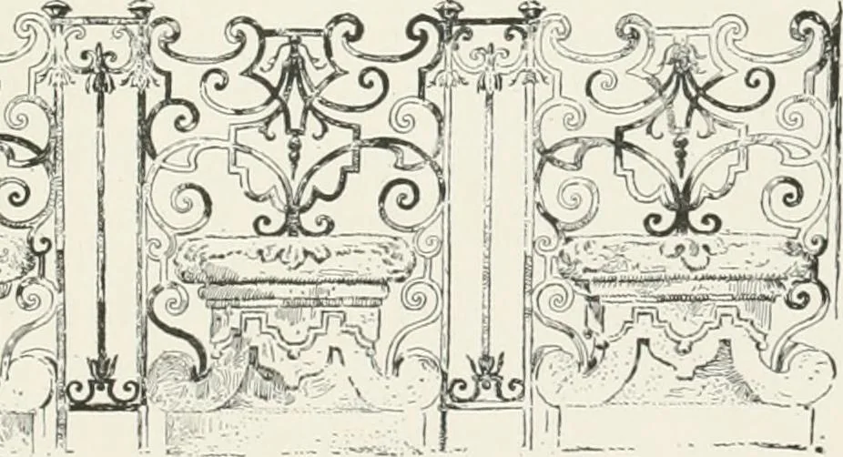 An illustration from Italian villas and their gardens;, 1905, leaf 326
