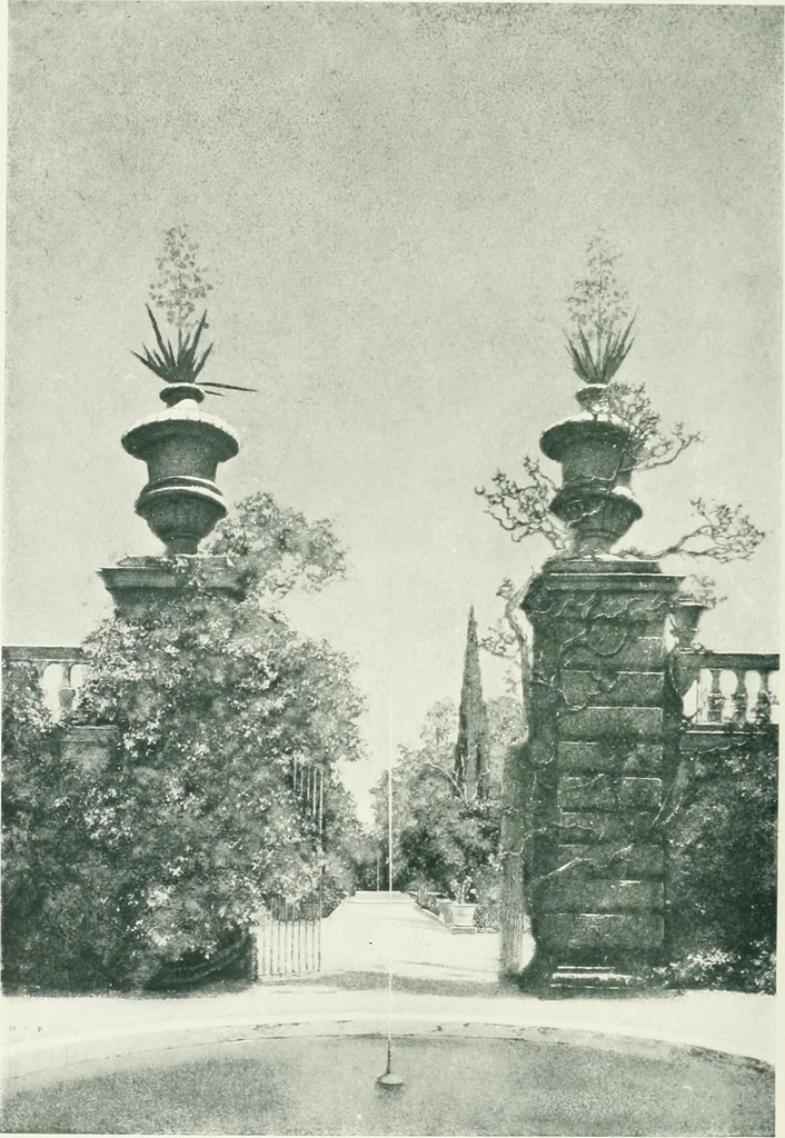 An illustration from Italian villas and their gardens;, 1905, leaf 331