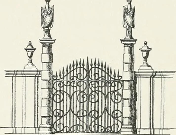 An illustration from Italian villas and their gardens;, 1905, leaf 351