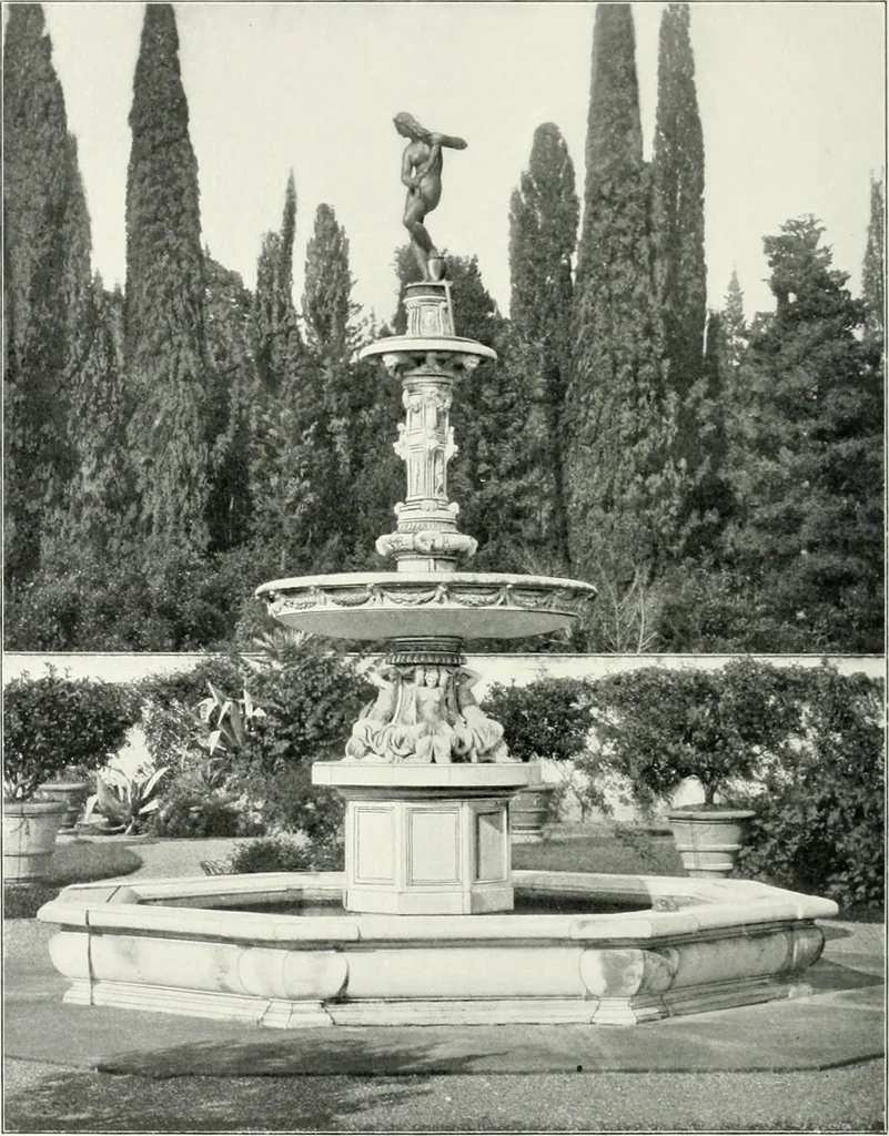 An illustration from Italian villas and their gardens;, 1905, leaf 43